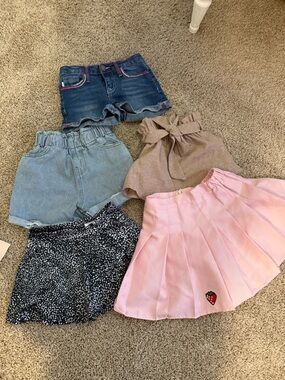 Girls Short/skirt Bundle 5-6